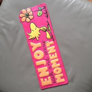 "Woodstock" Metal wall hanging nwt